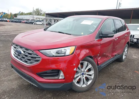 2022 Ford Edge Titanium из США, поврежденный, VIN 2FMPK4K91NBA00702